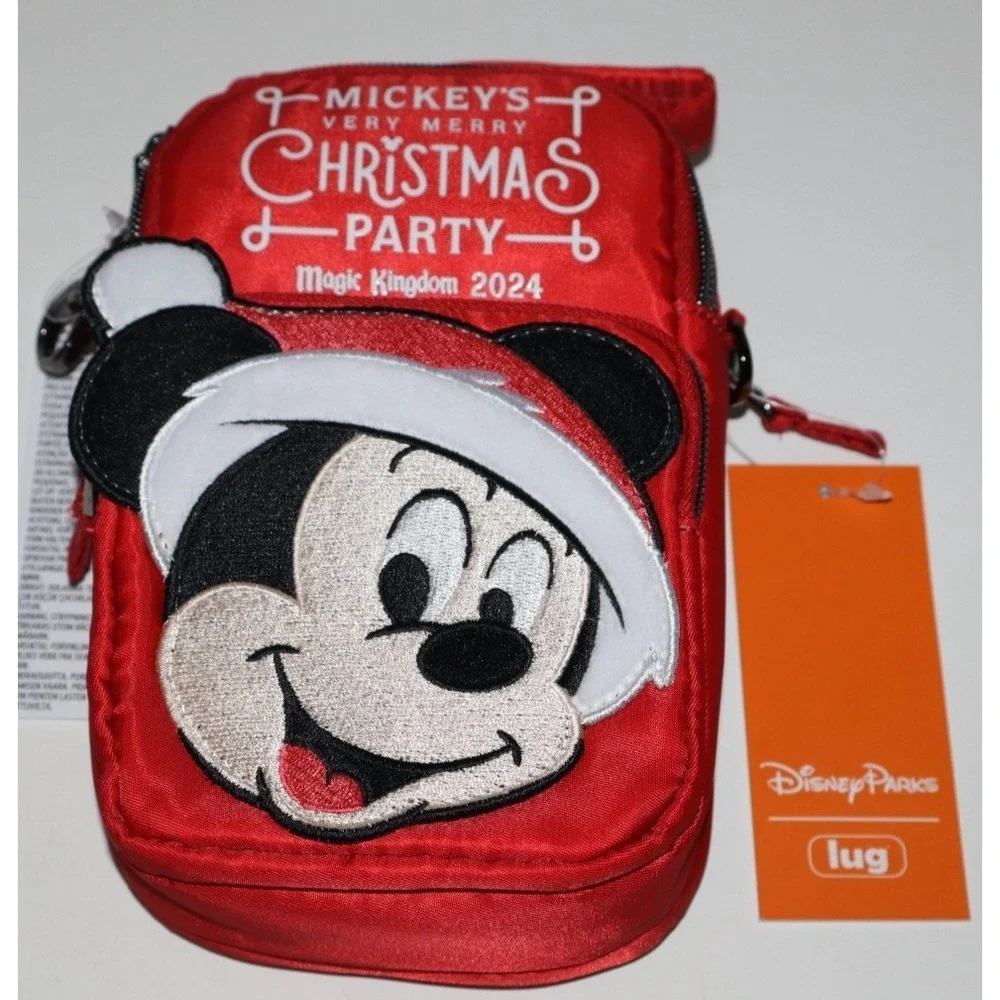 Disney Parks LUG Magic Kingdom 2024 Mickey's Very Merry Christmas Party Bag NEW